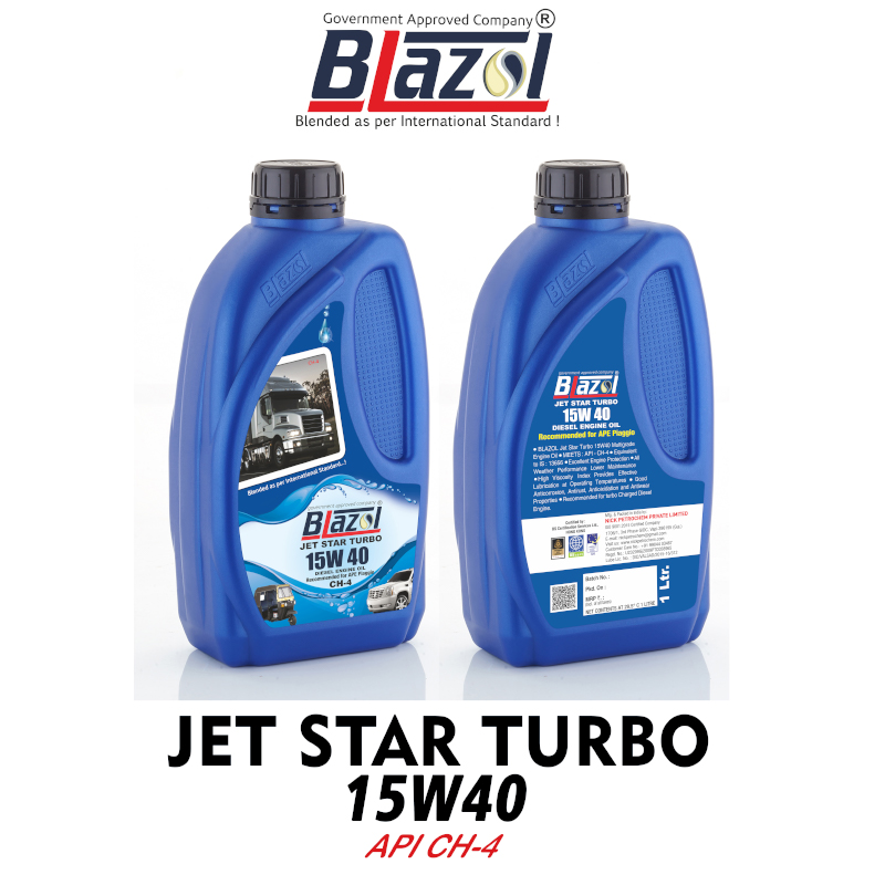 BLAZOL Jet Star Turbo 15W40 (CH-4)
