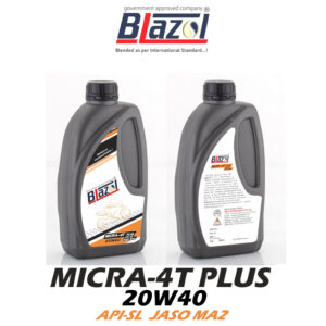 BLAZOL MICRA 4-T PLUS 20W40 ( API-SL )